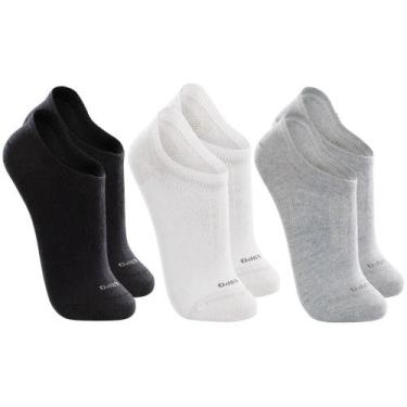 Imagem de Kit Com 3 Pares De Meias Curtas Soquete Invisivel Lupo Modelo Esportiv