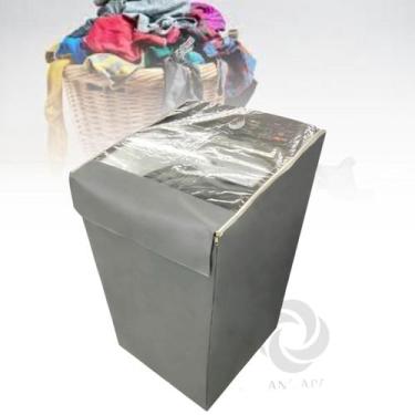 Imagem de Capa para máquina de lavar brastemp 16kg bwk transparente - Clean Capa