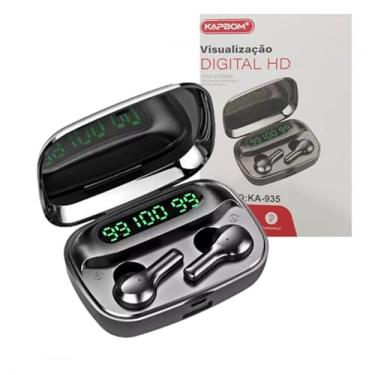 Imagem de Fone de Ouvido Intra Auricular Bluetooth com Case de Carregamento LED