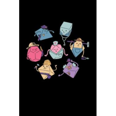 Imagem de Cosplay RPG Dice D20 - Notebook for Nerdy Geeks: DIN A5 (6x9) notebook for roleplaying enthusiasts and pen and paper RPG fans with 120 lined pages and days of the week for the diary function