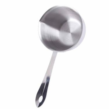 Imagem de Pote Aquecedor de Leite, Pote Aquecedor de Manteiga Com Alça Fria, Pote Aquecedor de Leite Tudo Em um Design Panela Pequena para Fogão Elétrico a Gás (300ML)