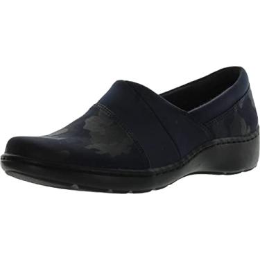 Imagem de Clarks Mocassim feminino Cora Heather, Navy Interest, 35