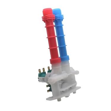 Imagem de 134637810 AC 110V/120V 60Hz 0,02 a 0,8Mpa Válvula de entrada de água peças de substituição para máquina de lavar Electrolux Frigidaire Crosley 134637800, 7134637810, 7134637800, AP4368791, PS2 34924
