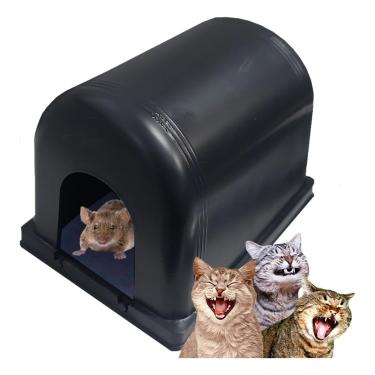 Imagem de Túnel Mini Porta Isca Armadilha Pega Ratos C/ 1 Un - Colly