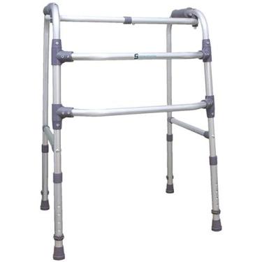 Imagem de Andador Articulado 3 Barras em Alumínio Natural Fosco Sequencial