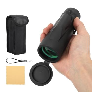 Imagem de Dicoria Hans Monóculo compacto 10 x 42, tamanho menor, mais fácil de transportar para observação de pássaros, caça, acampamento, caminhadas, esportes, jogos, shows
