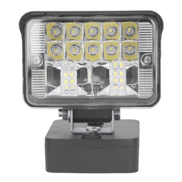 Imagem de MUNEFE Luz de trabalho LED, luz reversa de inundação, luz de trabalho sem fio de 11 a 15 W 1000 a 1200LM para bateria Power X Change Series 18V