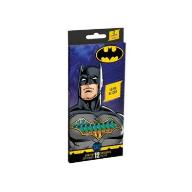 Imagem de Lápis de Cor Tris Batman 12 Cores - Ju em Cores