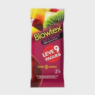 Imagem de Preservativo blowtex tutti-frutti leve 9 unidades