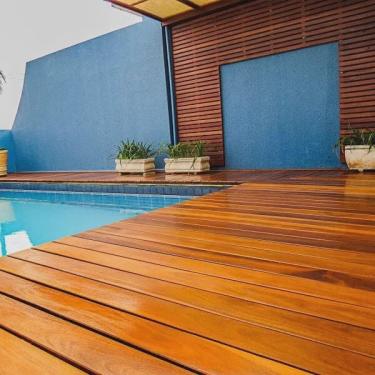 Imagem de Deck em Régua Madersilva 2cm x 10cm x 2M até 4M Madeira Cumaru (M²)
