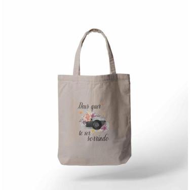 Imagem de Ecobag - Deus Quer Te Ver Sorrindo - Penkal Personalizados