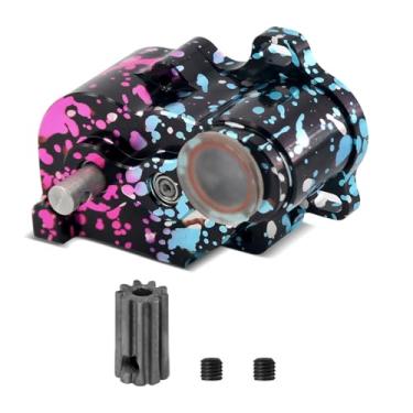 Imagem de OGRC LCG Low Speed Transmission Complete Gearbox with 9T Motor Pinion for 1/10 Axial SCX10 TRX4 RC Crawler DIY Accessories (Aluminum)