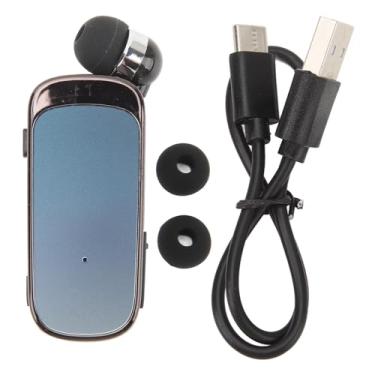 Imagem de Pedços Bluetooth retráteis Qanyegn, clipe de fone de ouvido sem fio, fones de ouvido esportivos confortáveis ​​para condução esportiva ao ar livre (Gradient Blue)
