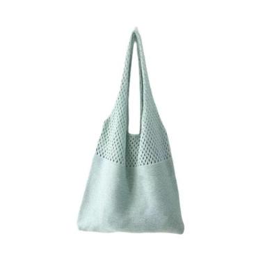Imagem de Bolsa de Ombro Feminina Vintage de Grande Capacidade - Ideal para Verã