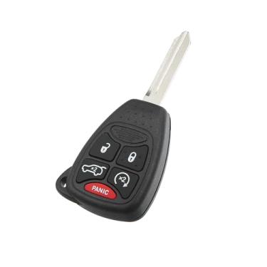 Imagem de Partuto Controle remoto de entrada sem chave de 315 MHZ para Jeep Grand Cherokee 2006-2007 para Jeep Commander 2007 OHT692714AA - Pacote com 1 substituição preta