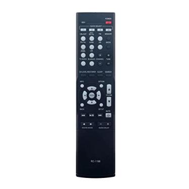 Imagem de ALLIMITY Controle remoto de substituição RC-1196 compatível com receptor AV Denon 4K UHD AV Digital Home Theater AVR-X510BT AVR-S510 30701017000AD AVR-S510BT AVR-X520BT AVR-S500BT