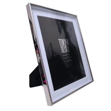 Imagem de Porta Retrato Metal Calisto 20x25 Moldura de Foto Paspatur - Tokyo Des