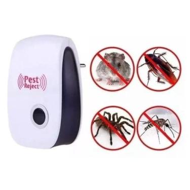 Imagem de Repelente Eletrônico Ultrassônico Mosca Pernilongos Baratas Morcegos r