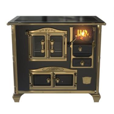 Imagem de Fogao a Lenha N 2 Princess Premium Preto Gold Se