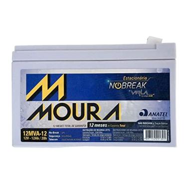 Imagem de Bateria Moura Centrium ENERGY 12MVA-12 Estacionaria Nobreak 12V 12AH