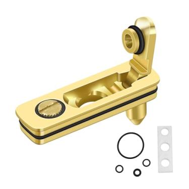 Imagem de YUSUD Vedação de vedação de isqueiro compatível com Zippo, kit de reparo de metal com almofada de feltro de algodão e ranhura de pederneira, acessórios anti-evaporação de fluido de isqueiro para