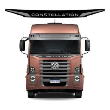 Imagem de Faixa Adesiva Constellation Caminhão 2023 Volkswagen Grafite - Spts