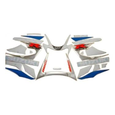 Imagem de Completo Adesivos Suzuki Gsxr Azul E Branca - Spts