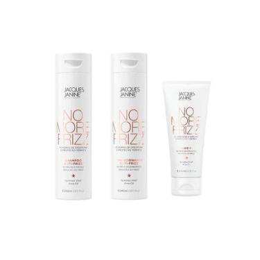 Imagem de Kit No More Frizz Shampoo Condic e Leave In Jacques Janine