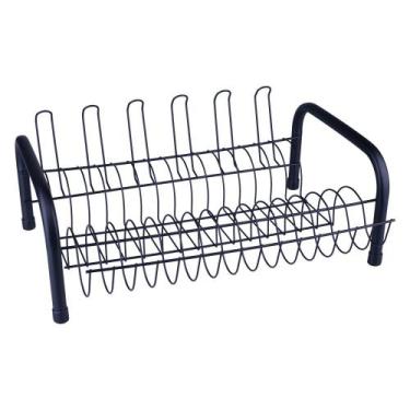 Imagem de Escorredor de Louças para 15 Pratos Pratik Arthi Preto, UNICA