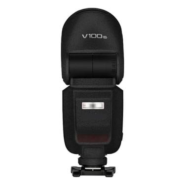 Imagem de Película protetora de flash para câmera Godox V100 Body Vinly Wrap Skin Premium Adesivo de fotografia V100 (preto fosco)