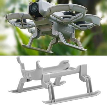 Imagem de LICHIFIT Trem de pouso dobrável para drone DJI NEO, pernas estendidas, suporte de aumento de altura, suporte de proteção de bateria