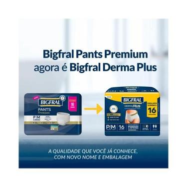 Imagem de Roupa Intima Bigfral Derma Plus P/M 16 Unidades , 1, 16, P/M