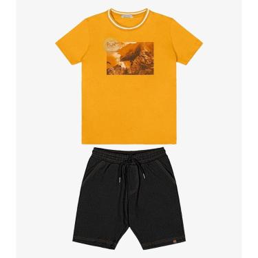 Imagem de Conjunto Infantil Trick Nick Camiseta Com Bermuda Masculina-Masculino