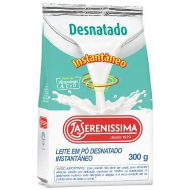 Imagem de Leite em Pó Desnatado Instantâneo LA SERENISSIMA 300g - La Sereníssima