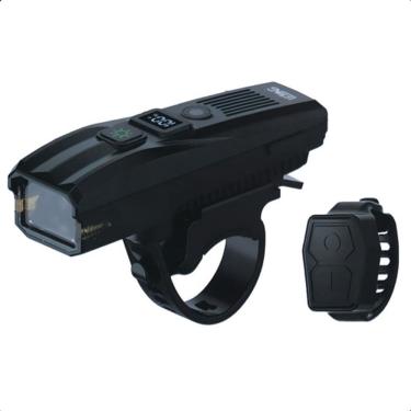 Imagem de Led Bike Sensor Farol Luz De Guidão Bicicleta Com Controle