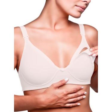 Imagem de Sutiã love secret amamentação 92300 taça b, Branco, 44
