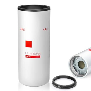 Imagem de Filtro de óleo LF14000NN, 1 peça de filtro de óleo compatível com motores diesel Cummins ISX ISM X12 X15 M11 QSX QSM QST - LF9080 LF9001 4367100 BD7154 57746XD P559000 600 a 2 11-1340