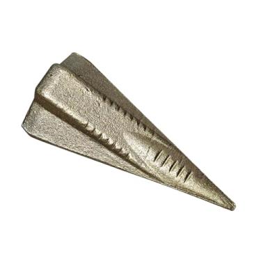 Imagem de Generic Divisor de toras manual Diamond Wedge portátil à prova de ferrugem cônico 4 direções para lareira, madeira, acampamento, 4lb