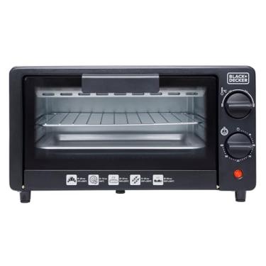 Imagem de BLACK+DECKER Forno Elétrico, 9 Litros, Temperatura Até 250°C, Potência 800W, FT9N, 220V