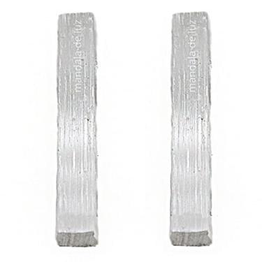 Imagem de Combo 2 Bastões de Selenita Pedra Cristal Natural 10cm