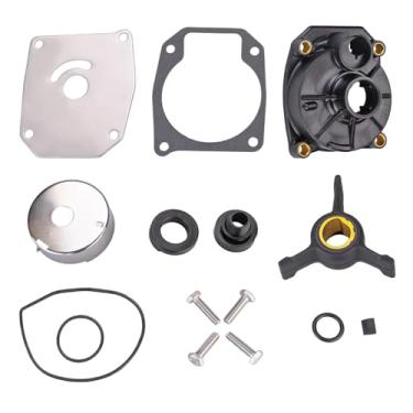 Imagem de ZHENGHE Kit de reparo de impulsor de bomba de água 438592 para substituição de motor de popa Johnson Evinrude 40 50 HP Sierra 18-3454 0433548 433549 0438592 777805