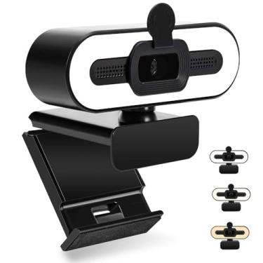 Imagem de Webcam 4K, Web Cam, Webcam Full HD, Camera PC, Camera Notebook Computador, Web Cam 4K