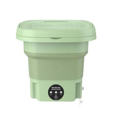 Imagem de Mini Máquina De Lavar Silenciosa Dobrável Portátil 9 Litros - S.G STYL