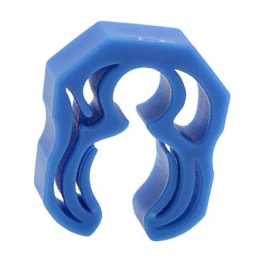 Imagem de predolo Grampo de Suporte de Mangueira de Liberação Rápida para Mergulho, Acessórios Resistentes, Equipamento, Fivela de Gancho de Segundo Estágio para Mangue, Azul