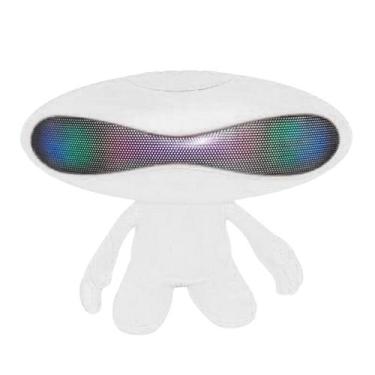 Imagem de Mini subwoofer estéreo portátil Rugby Wireless branco - Omkarsy Offici