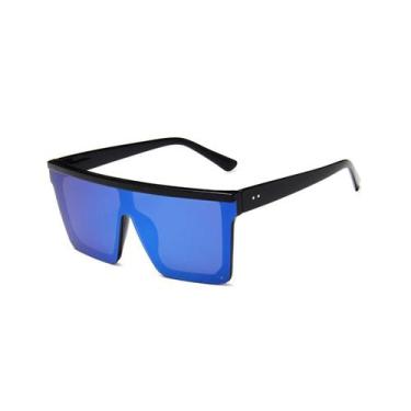 Imagem de Óculos de sol Guaracha Trendy Blue Mirror Polarized UV400 - Lightbek O
