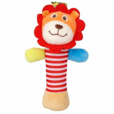 Imagem de Chocalho Passear Leao Plush Musical Leão