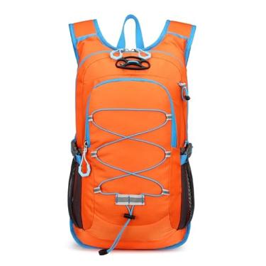 Imagem de Mochila de água ao ar livre leve à prova d'água corrida ciclismo mochila esportiva (Laranja)