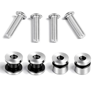 Imagem de Kit de ferragens de encaixe para motocicleta Sissy Bar Bagagem Rack para Harley FLSTN FLS FXS Softail Fat Boy 2003-2017 2015 2010