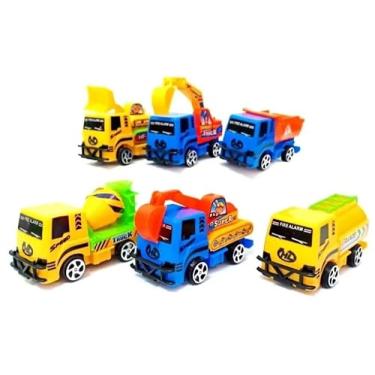 Imagem de Miniatura Carrinho Alta Fricção Caminhão De Construção